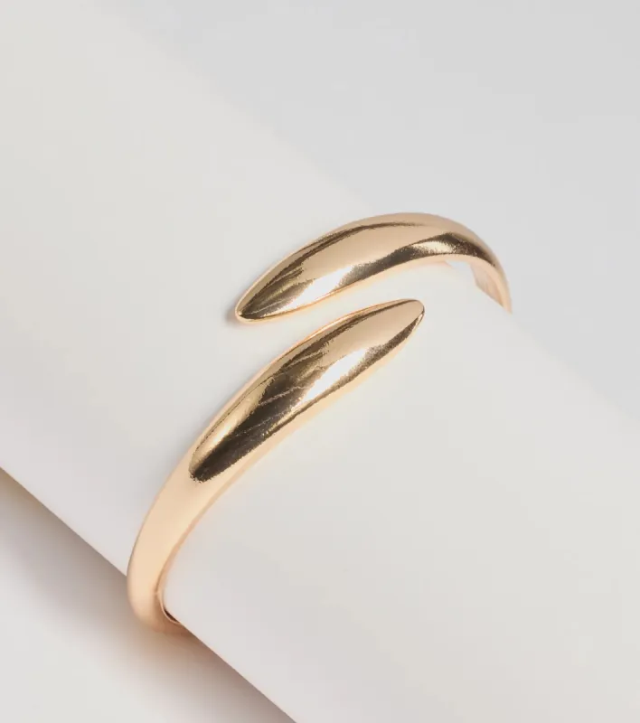 Crafted Luxe Clasp Bangle Bracelet sold by Windsor