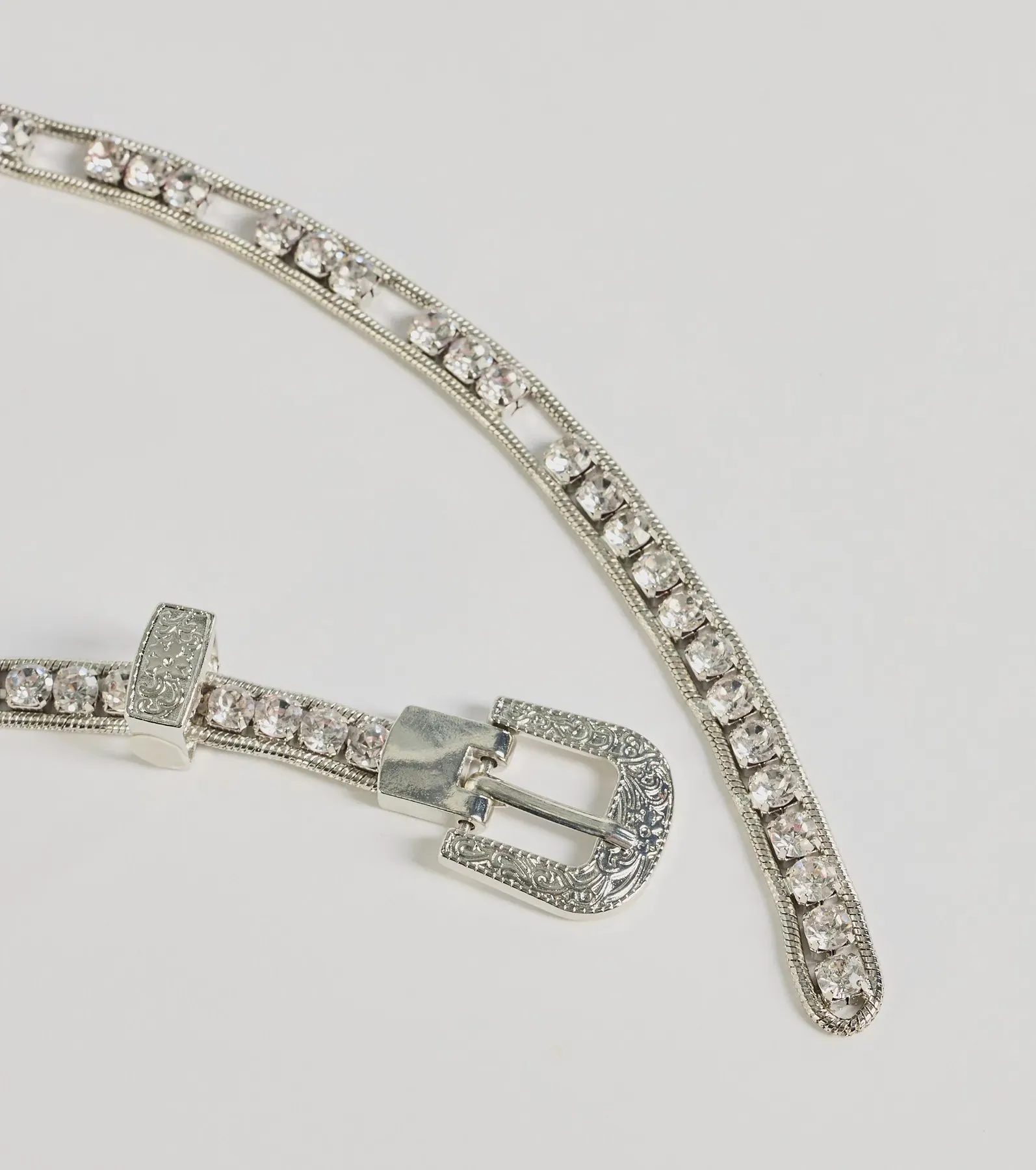 Western Luxe Rhinestone Belt sold by Windsor product image thumbnail 2