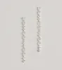 Sparkling Elegance Rhinestone Linear Earrings sold by Windsor