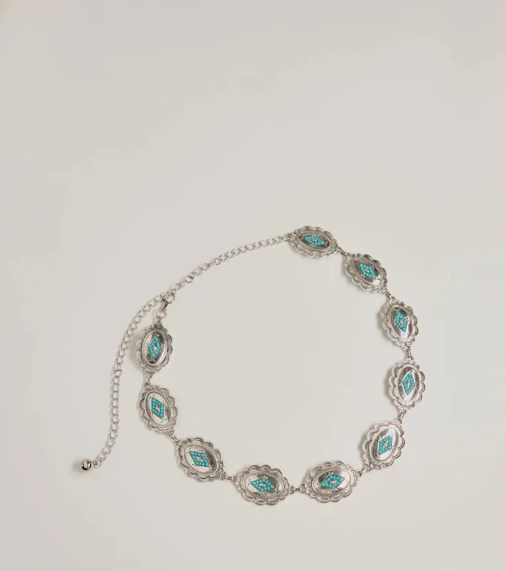 Western Spirit Concho Stone Belt sold by Windsor