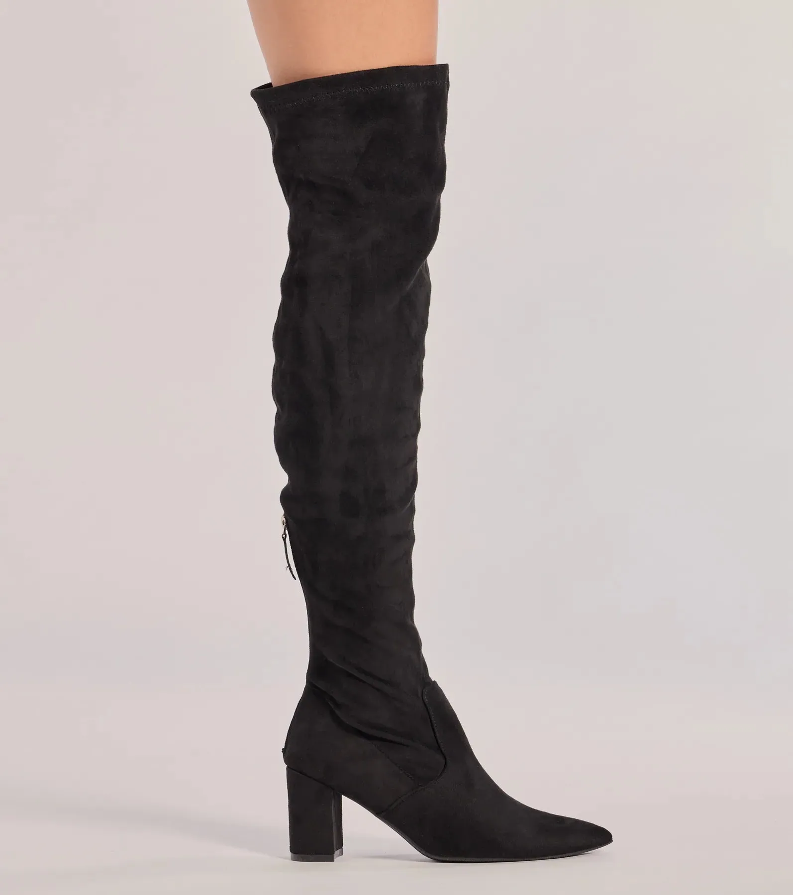Feelin' Fab Faux Suede Over-The-Knee Boots sold by Windsor product image thumbnail 3