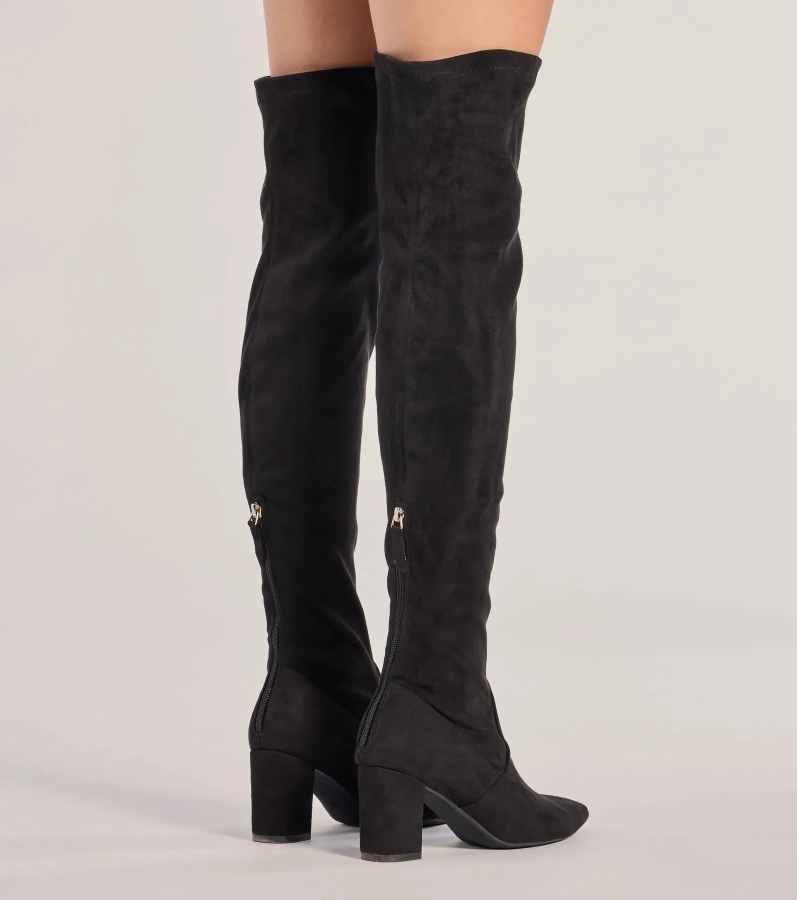 Feelin' Fab Faux Suede Over-The-Knee Boots sold by Windsor product image thumbnail 4