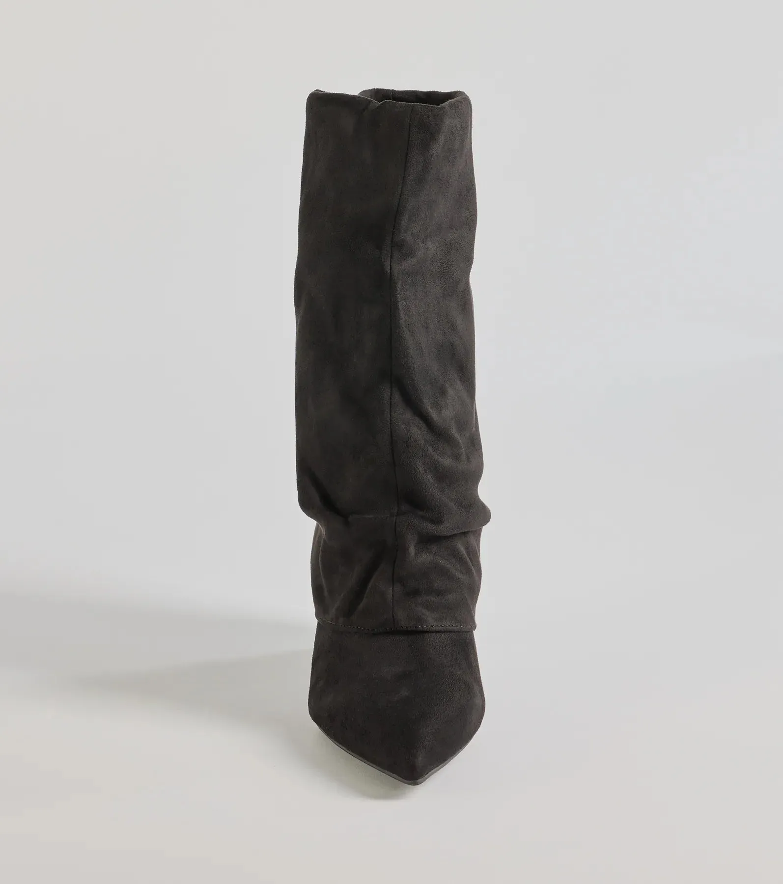 Fab Faux Suede Fold-Over Mid-Calf Boots sold by Windsor product image thumbnail 3