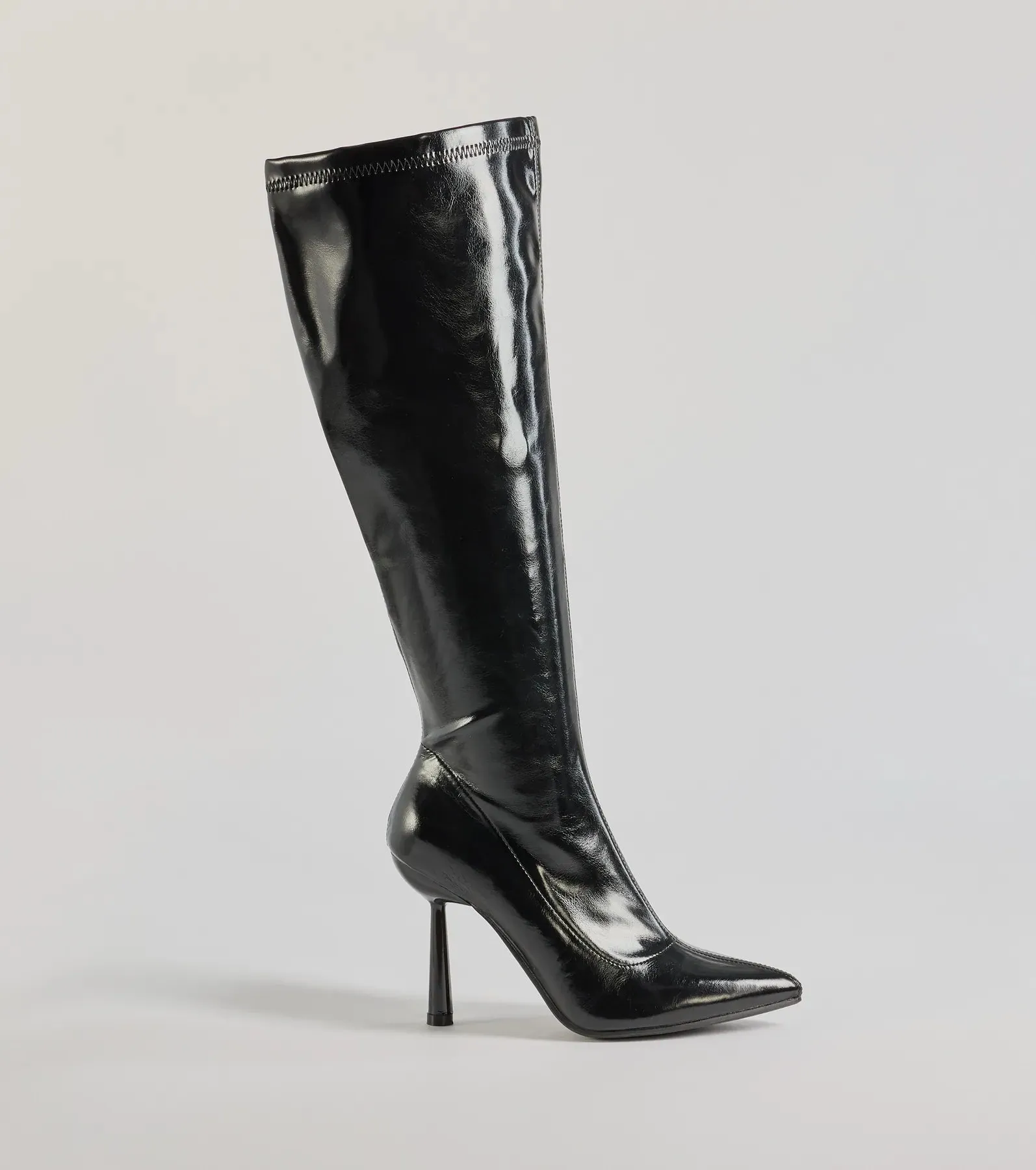 Major Strut Faux Leather Knee-High Stiletto Boots sold by Windsor product image thumbnail 2