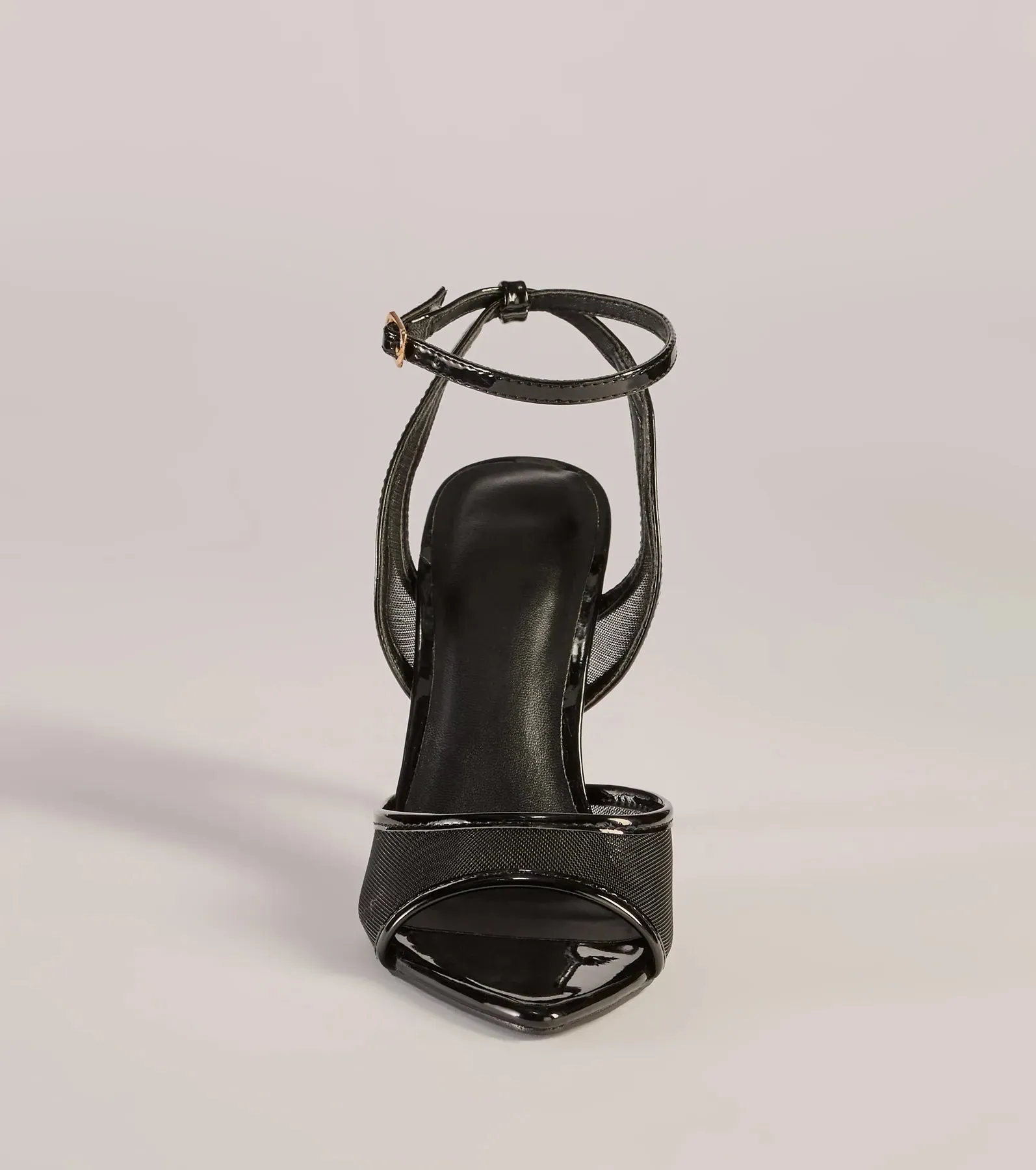 Edgy Glam Stiletto Mesh Heels sold by Windsor product image thumbnail 3