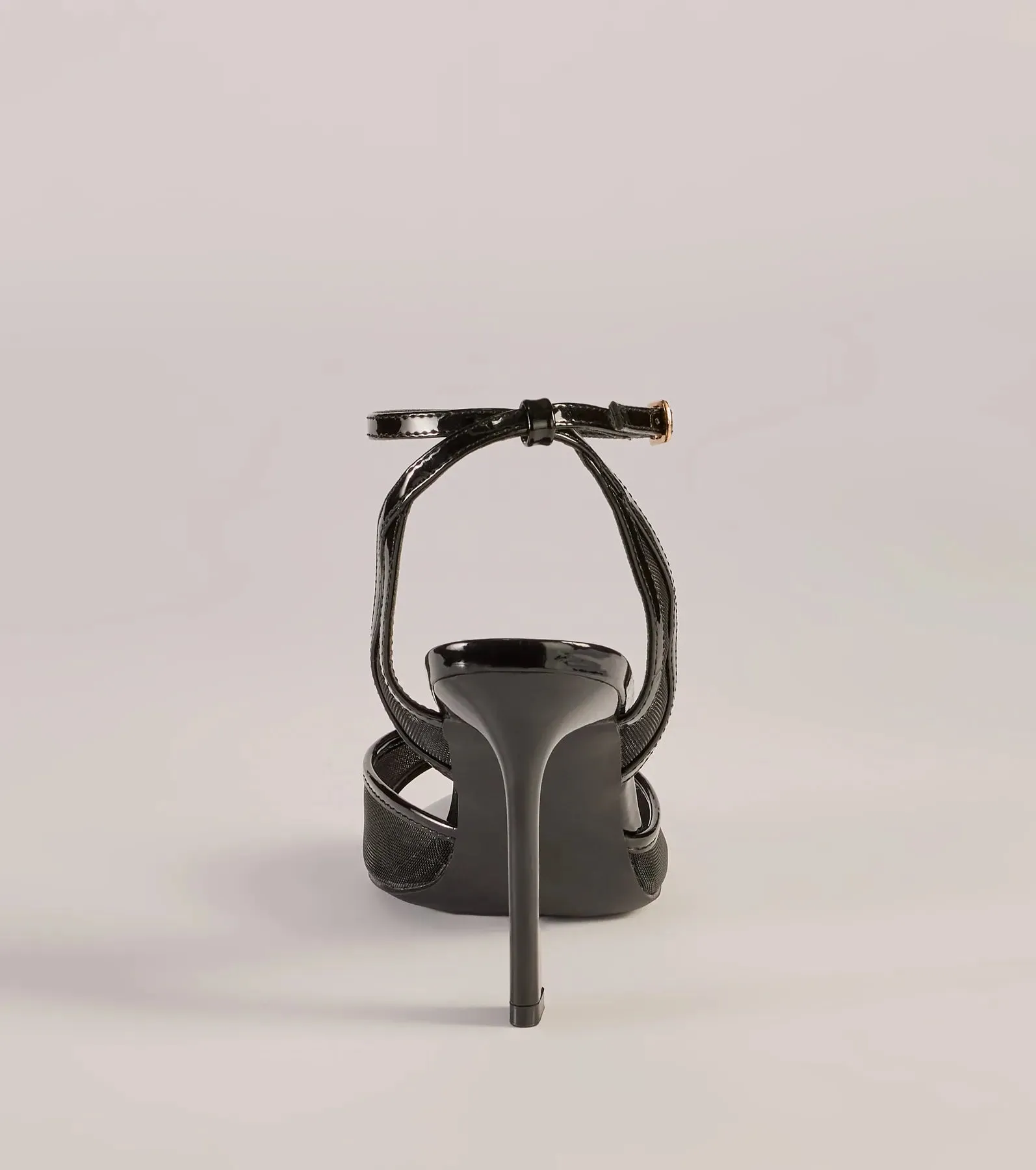 Edgy Glam Stiletto Mesh Heels sold by Windsor product image thumbnail 4