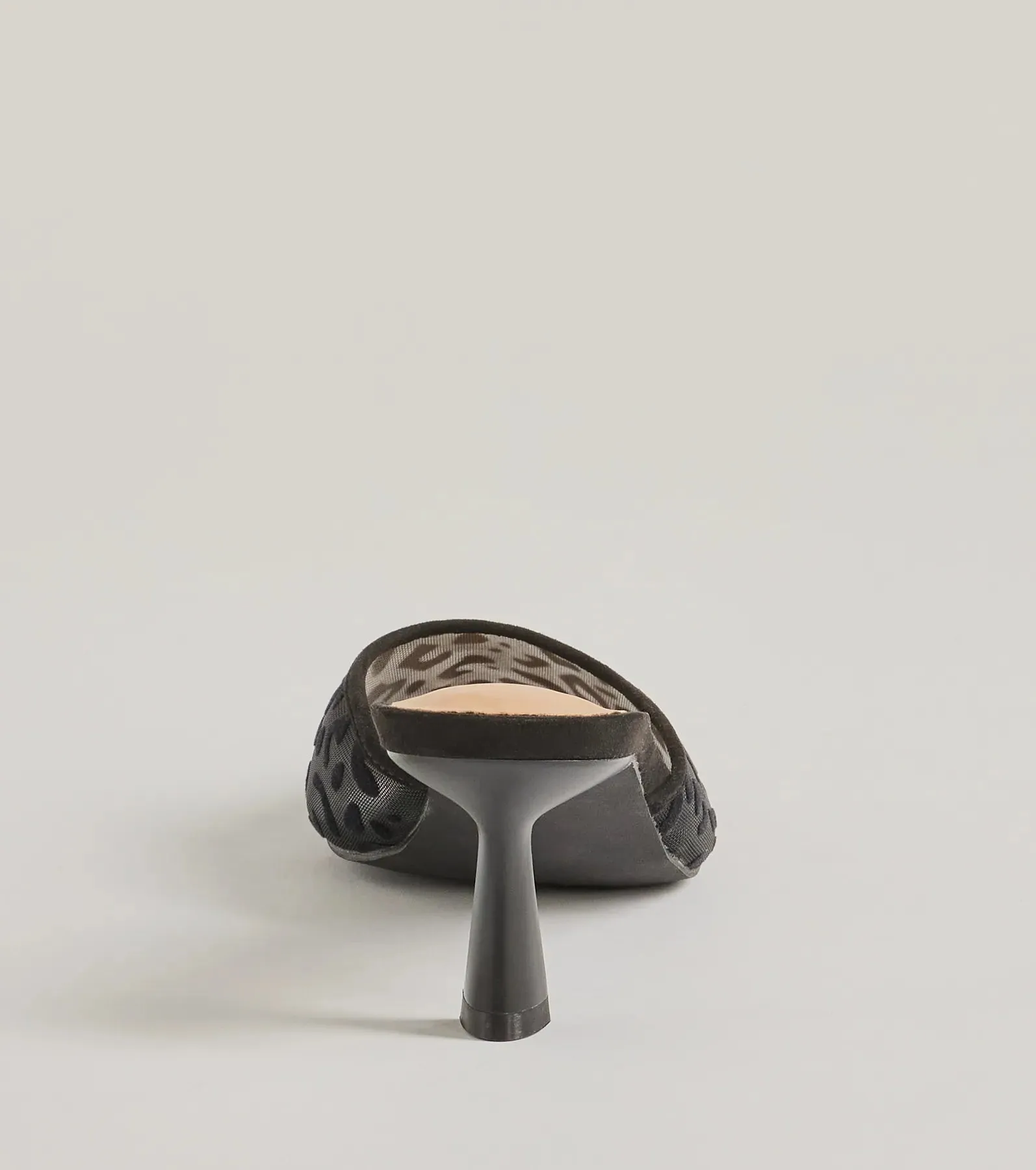 Fierce Moment Leopard Print Kitten Heeled Mules sold by Windsor product image thumbnail 4