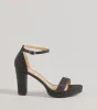 Sparkle And Glow Glitter Mesh Platform Heels sold by Windsor