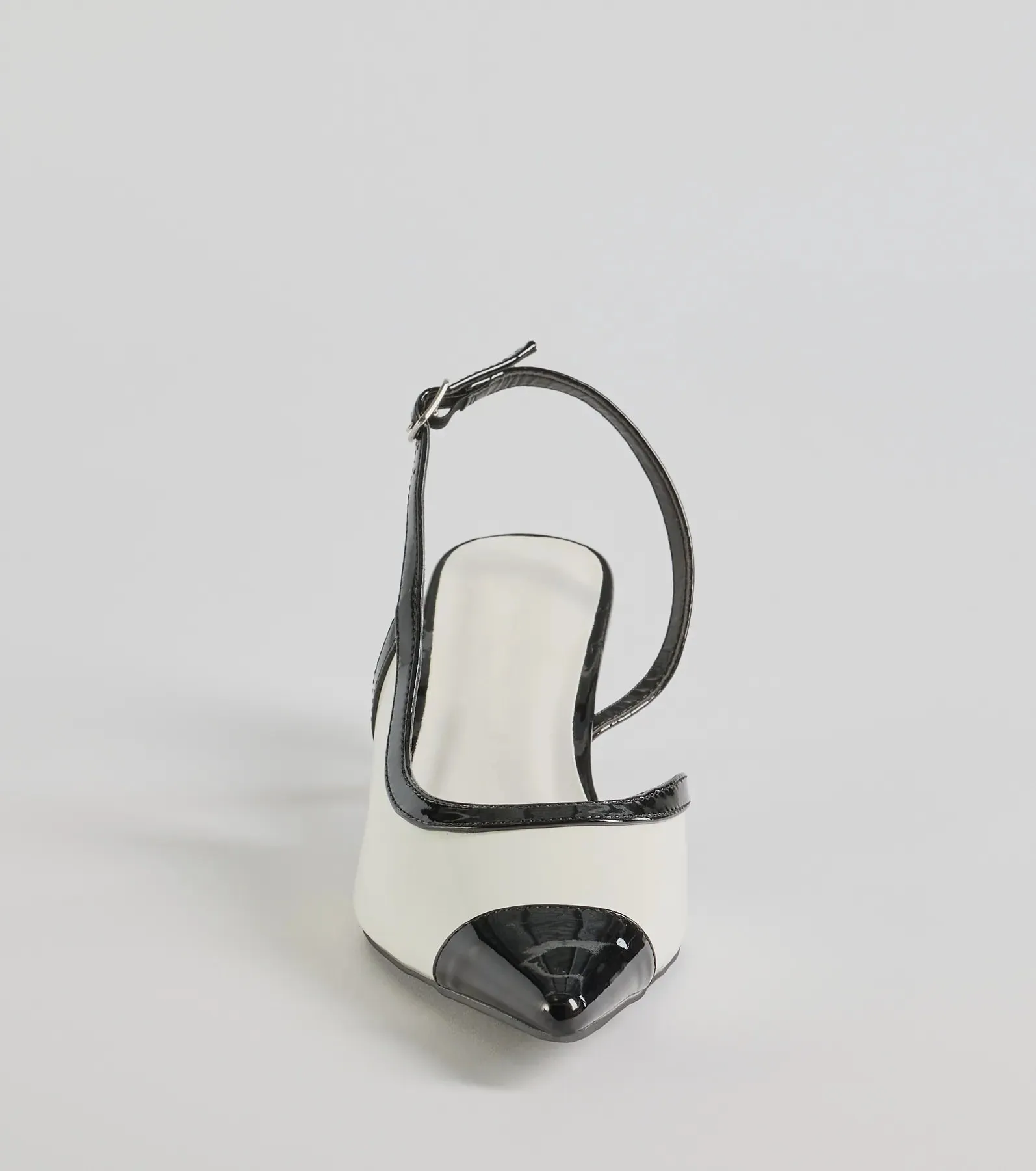 Chic Icon Sling-Back Kitten Heel Pumps sold by Windsor product image thumbnail 3