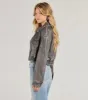 Edgy Attitude Distressed Faux Leather Jacket sold by Windsor