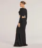 Brynn Long Sleeve Glitter Cutout Mermaid Dress sold by Windsor