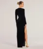 Kienna Long Sleeve Velvet Mermaid Dress sold by Windsor