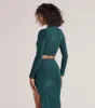 Bold Staple Long Sleeve Crop Top sold by Windsor