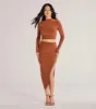 Bold Staple Ruched Asymmetrical Midi Skirt sold by Windsor