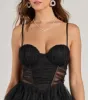 Aletta Long Sleeveless Ruffled A-Line Dress sold by Windsor