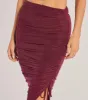 Sculpted Chic Ruched Midi Skirt sold by Windsor