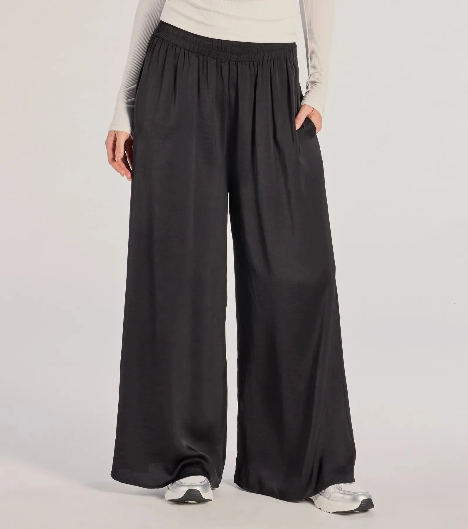 Laidback Luxe Wide-Leg Palazzo Pants sold by Windsor product image thumbnail 4