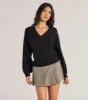 Comfy Chic Knit V-neck Pullover Sweater sold by Windsor