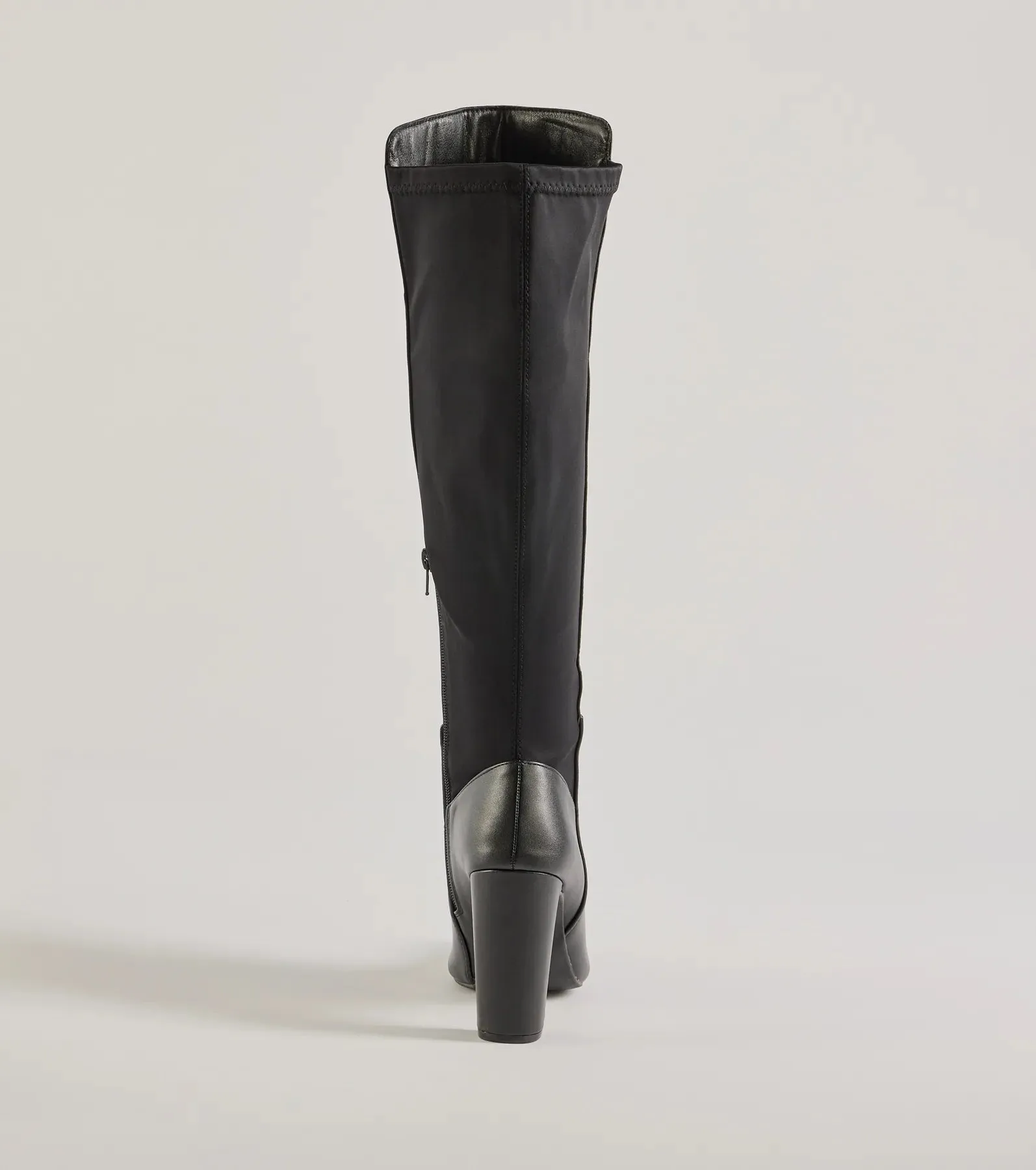 Looking Sleek Under-The-Knee Block Heel Boots sold by Windsor product image thumbnail 4