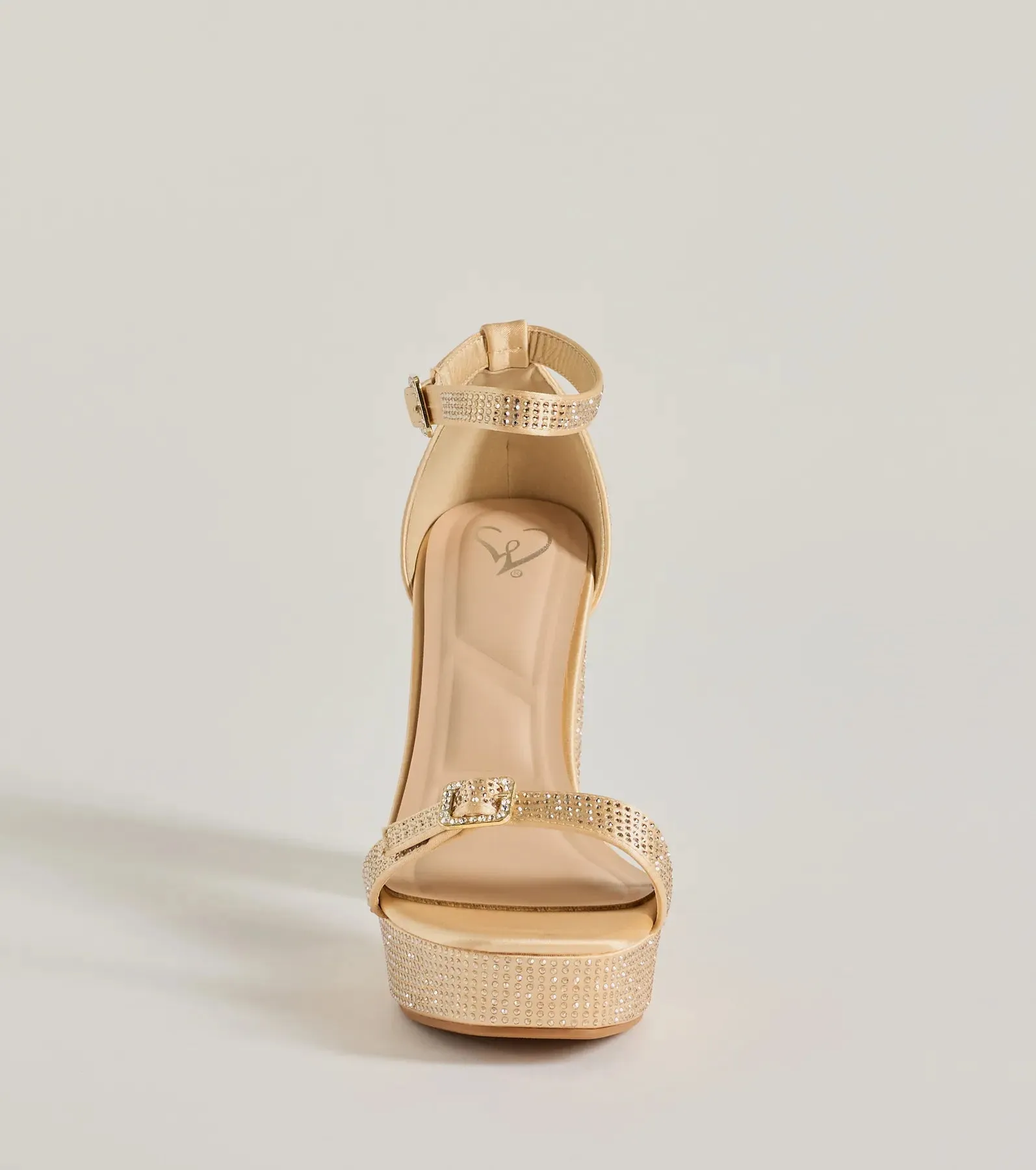 Endless Glow Rhinestone Platform Heels sold by Windsor product image thumbnail 3