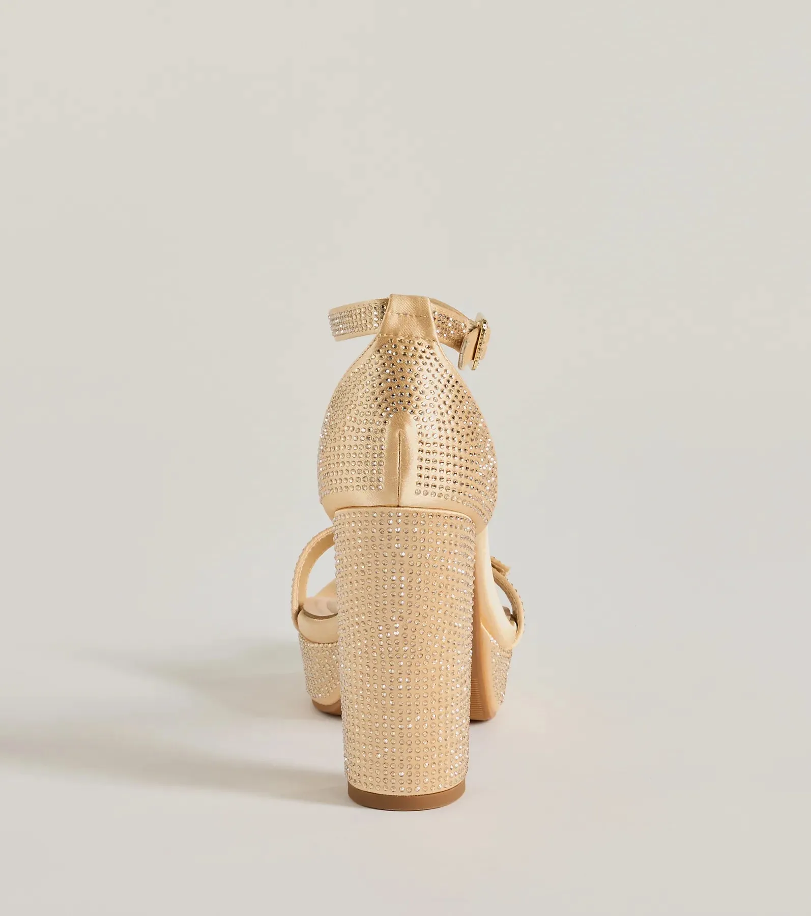 Endless Glow Rhinestone Platform Heels sold by Windsor product image thumbnail 4