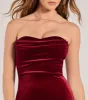 Sophisticated Enchantment Velvet Midi Dress sold by Windsor