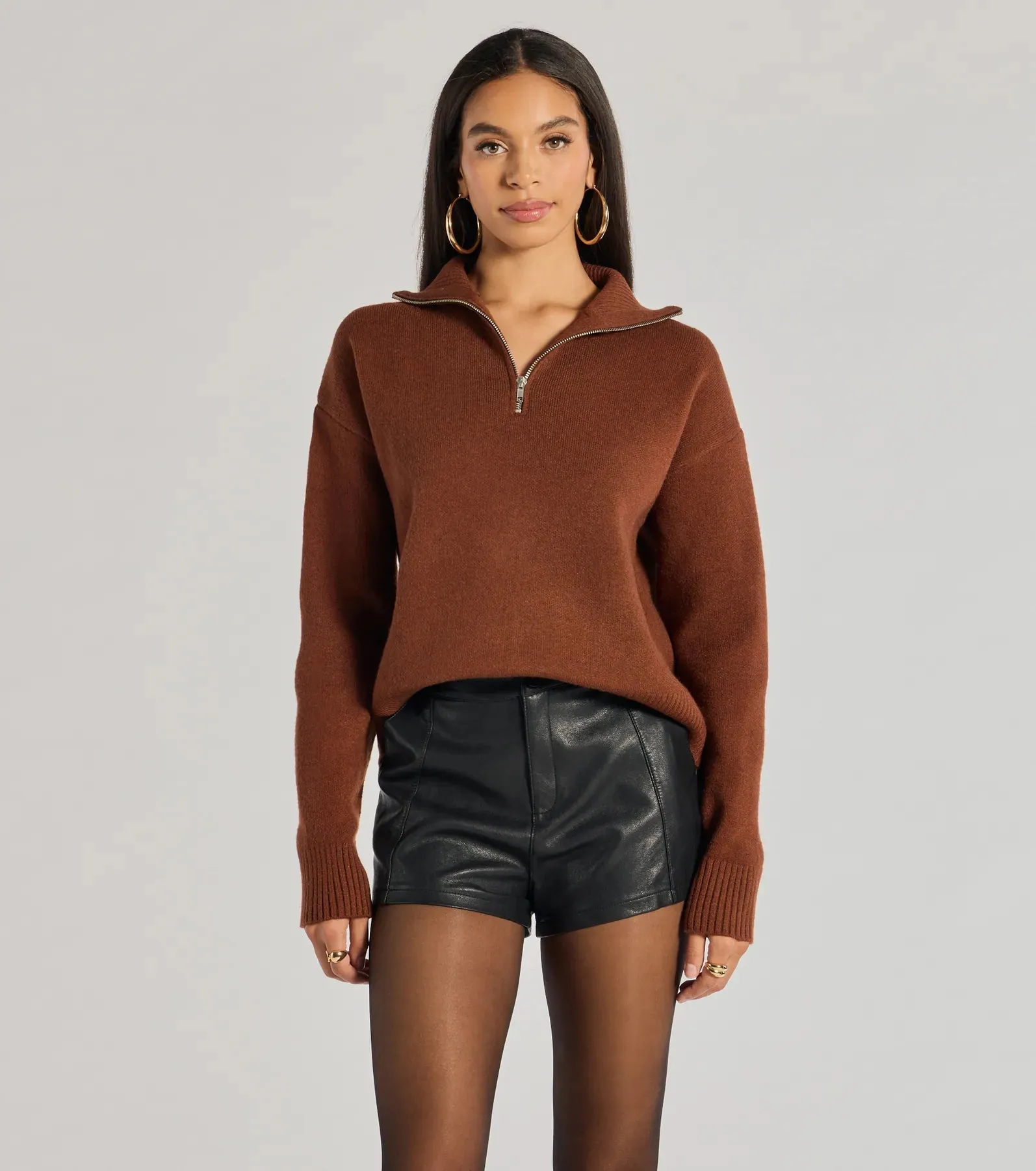 Cozy Staple Ribbed Knit Pullover Sweater sold by Windsor