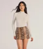 Winter Slay Turtleneck Long Sleeve Bodysuit sold by Windsor