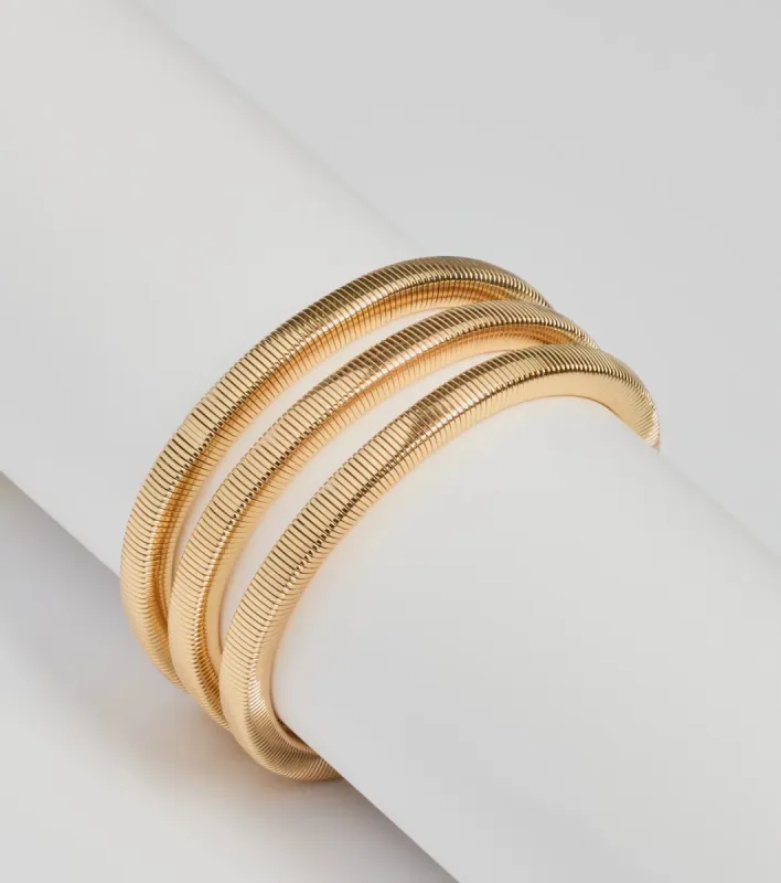 Boldly Chic Metal Bracelet Multipack sold by Windsor