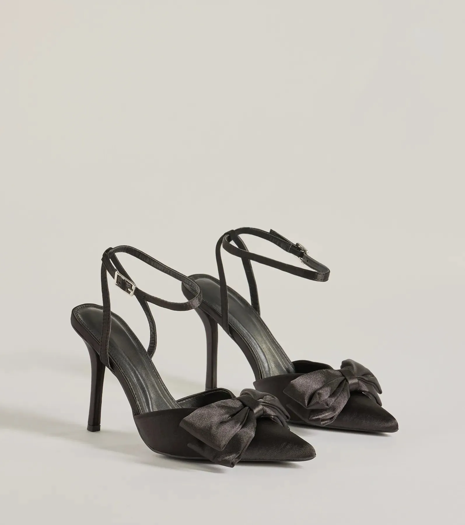 Elegance Elevated Stiletto Bow Heels sold by Windsor