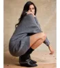 Effortless And Cozy Knit Long Sleeve Oversized Sweater sold by Windsor