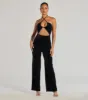 Here To Party Glitter Knit Cutout Jumpsuit sold by Windsor