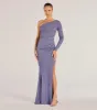 Arianne One-Shoulder Glitter Mermaid Dress sold by Windsor