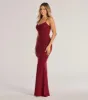 Rae Lace-Up Glitter Mermaid Dress sold by Windsor