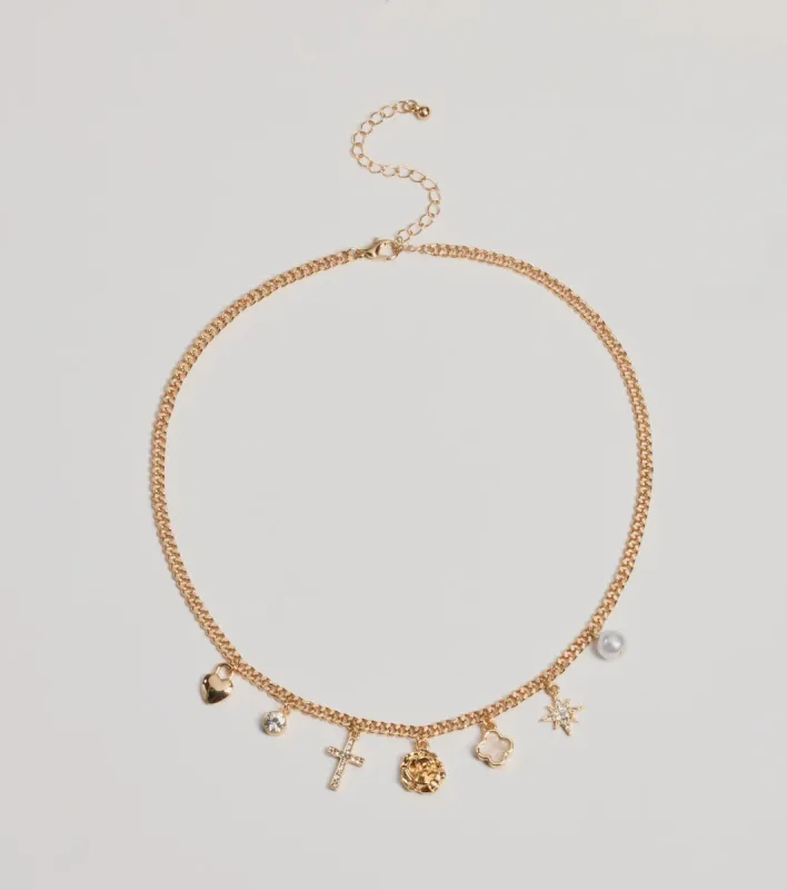Touch Of Chic Charm Pendant Necklace sold by Windsor