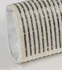 Lavishly Chic Rhinestone Baguette Foldover Clutch sold by Windsor