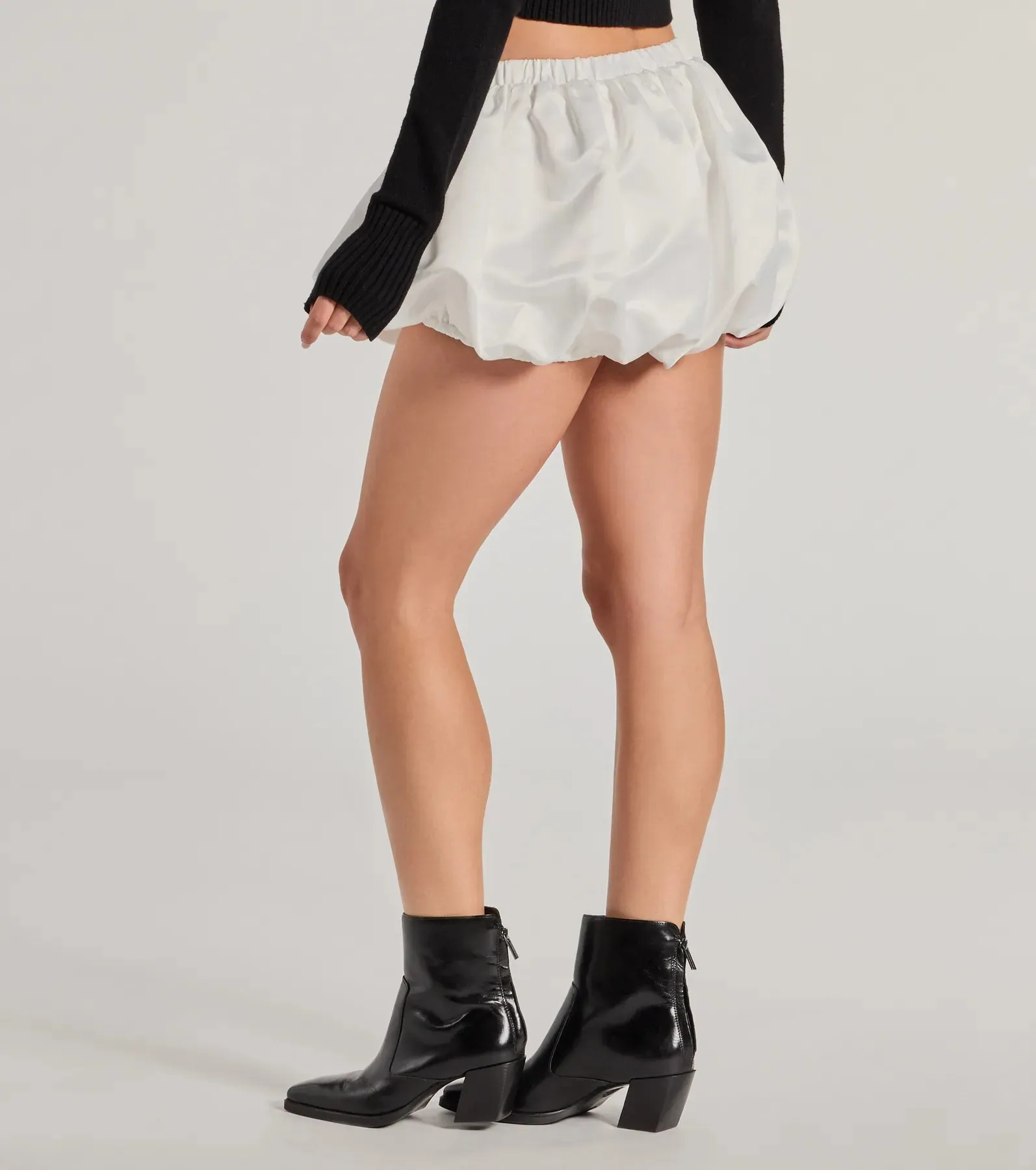 Bring The Charm Bubble Mini Skirt sold by Windsor product image thumbnail 2