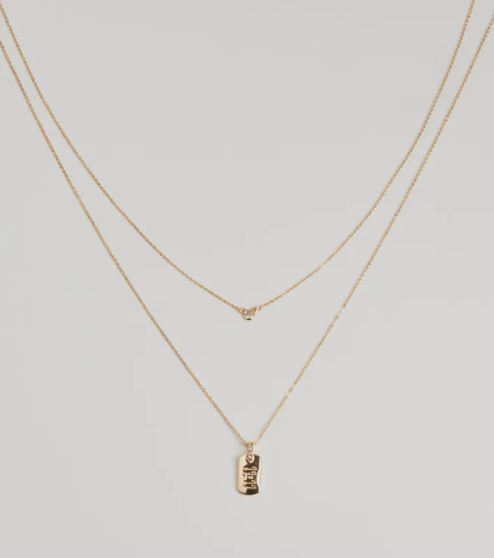11:11 Layered Pendant Necklace sold by Windsor
