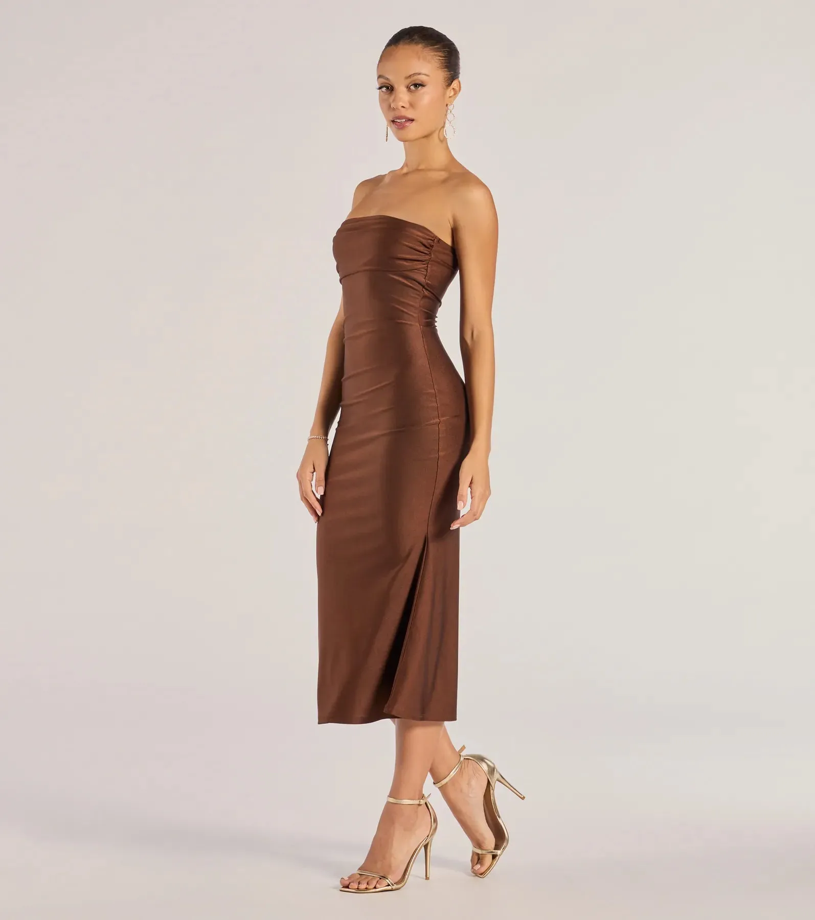Keep Knit It Sleek Midi Dress sold by Windsor product image thumbnail 4