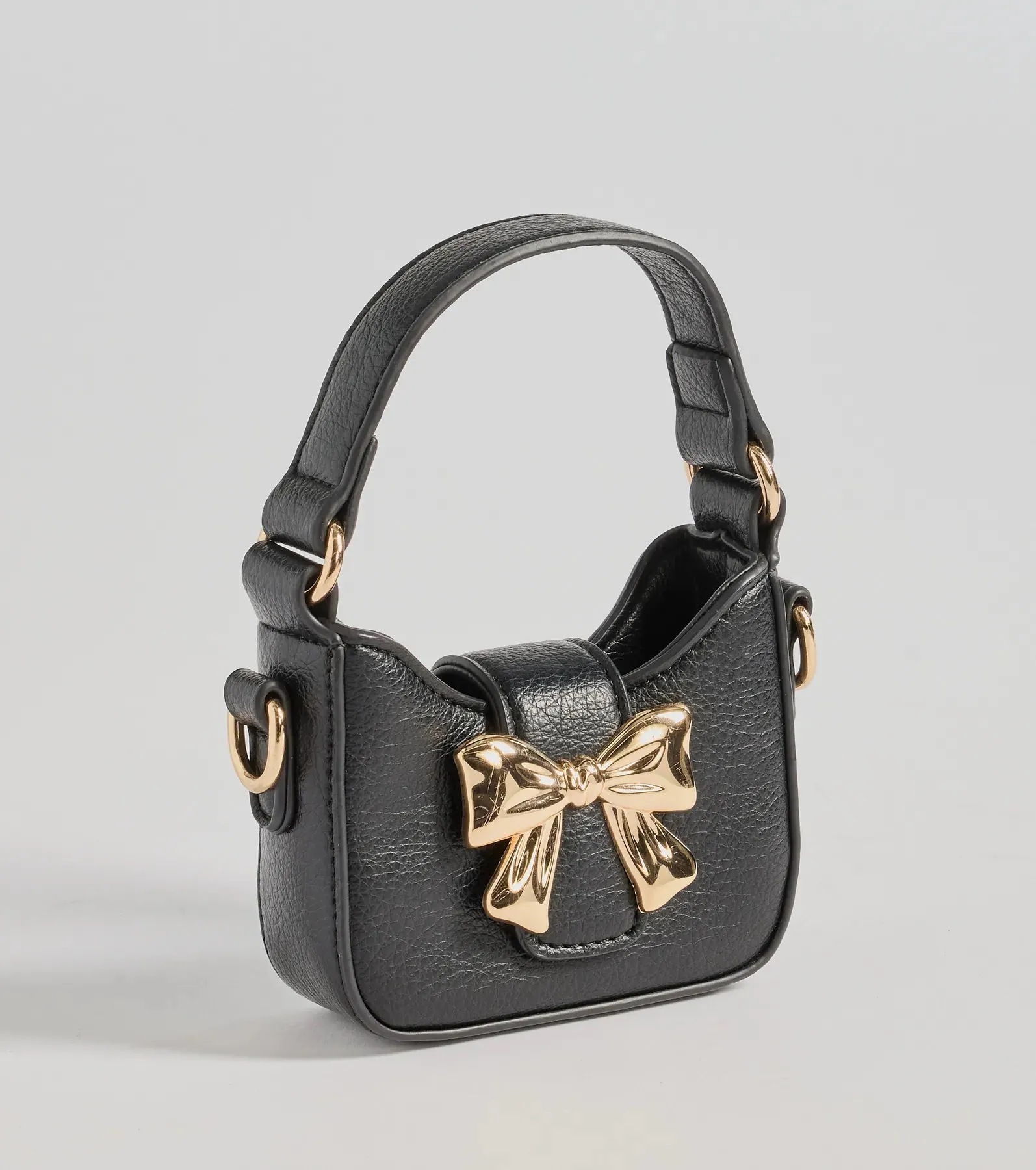 Treat Yourself Bow Accent Mini Handbag sold by Windsor