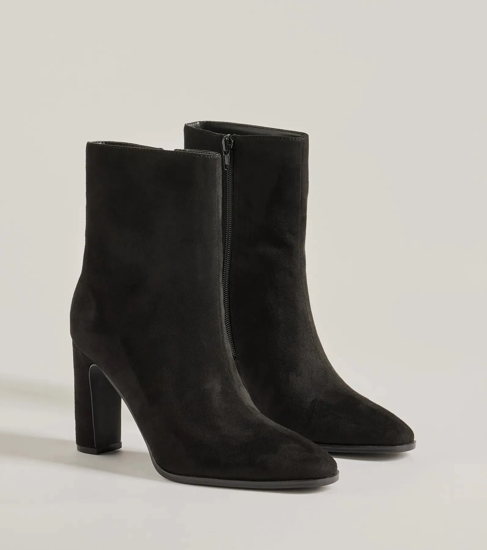 Back To Basics Block Heel Ankle Booties sold by Windsor