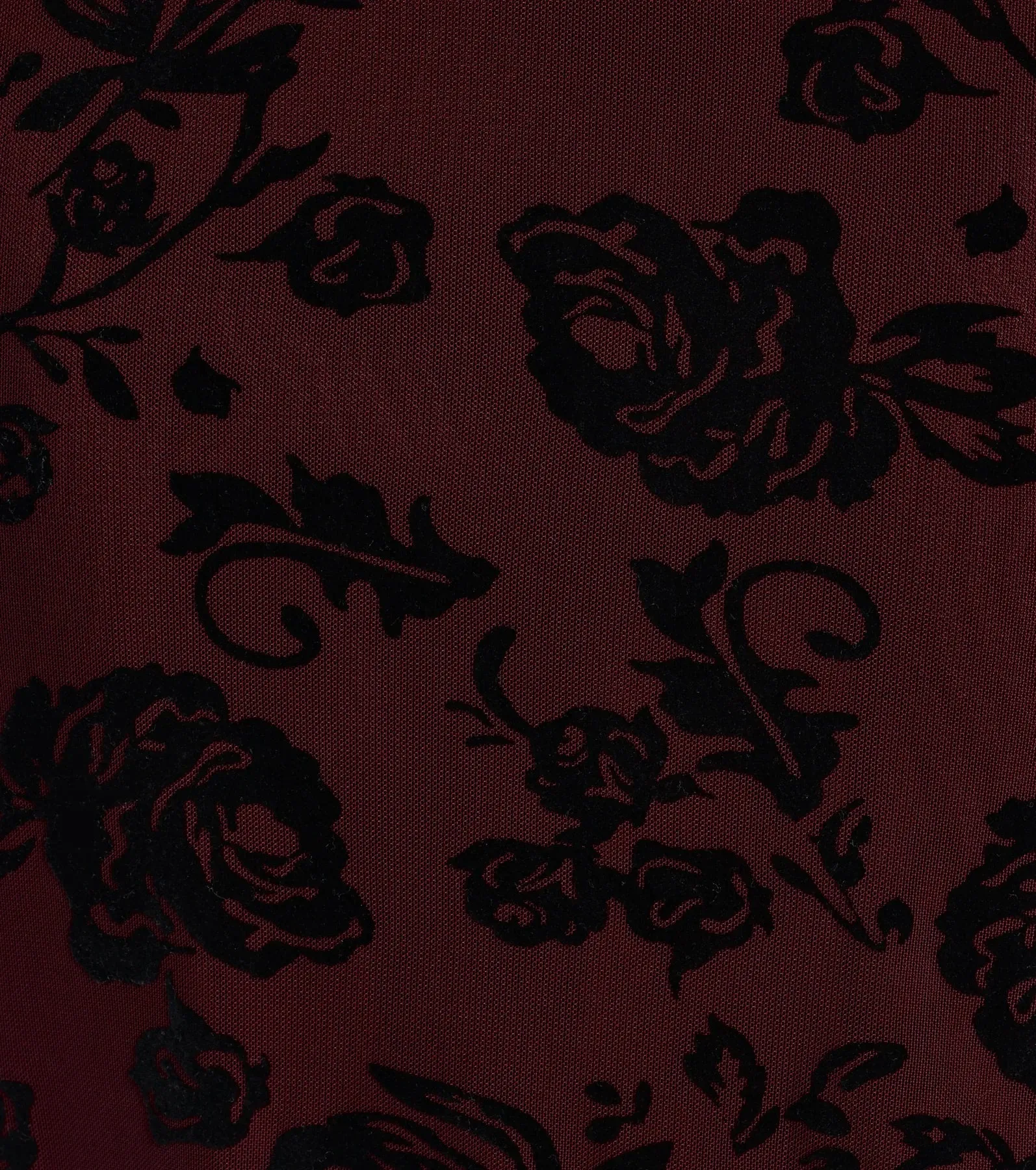 Luxe Wonder Flocked Velvet Floral Midi Skirt sold by Windsor product image thumbnail 3