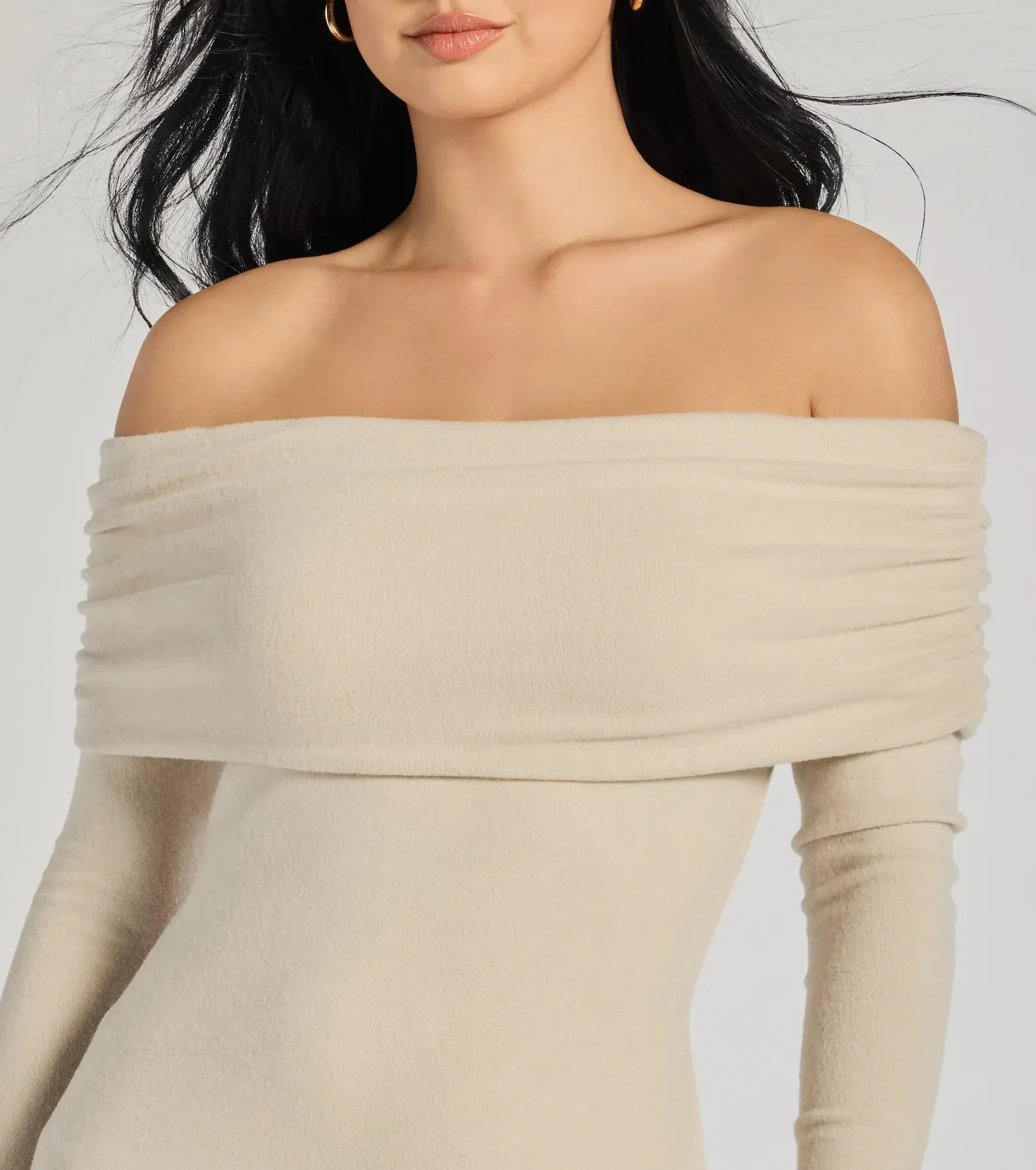 Casually Classic Long Sleeve Midi Dress sold by Windsor product image thumbnail 3