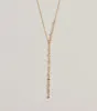 Dainty Sparkle Rhinestone Lariat Necklace sold by Windsor