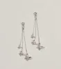 Adorable Shine Rhinestone Butterfly Drop Earrings sold by Windsor