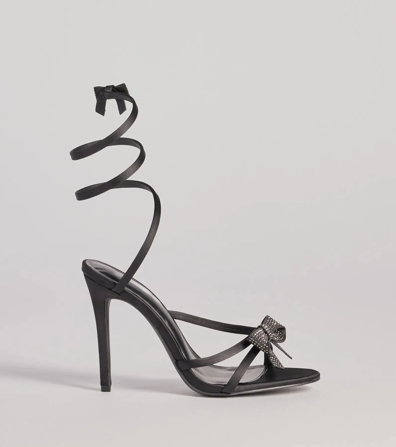 Chic Charm Bow Spiral Stiletto Heels sold by Windsor product image thumbnail 2