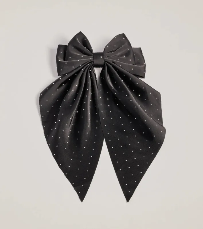 Glitzy Chic Large Rhinestone Bow sold by Windsor