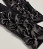 Vintage Charm Satin Rhinestone Bow Gloves sold by Windsor