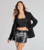Radiant Twinkle Sequin Mini Skirt sold by Windsor