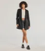 On The Move Faux Suede Long Blazer sold by Windsor